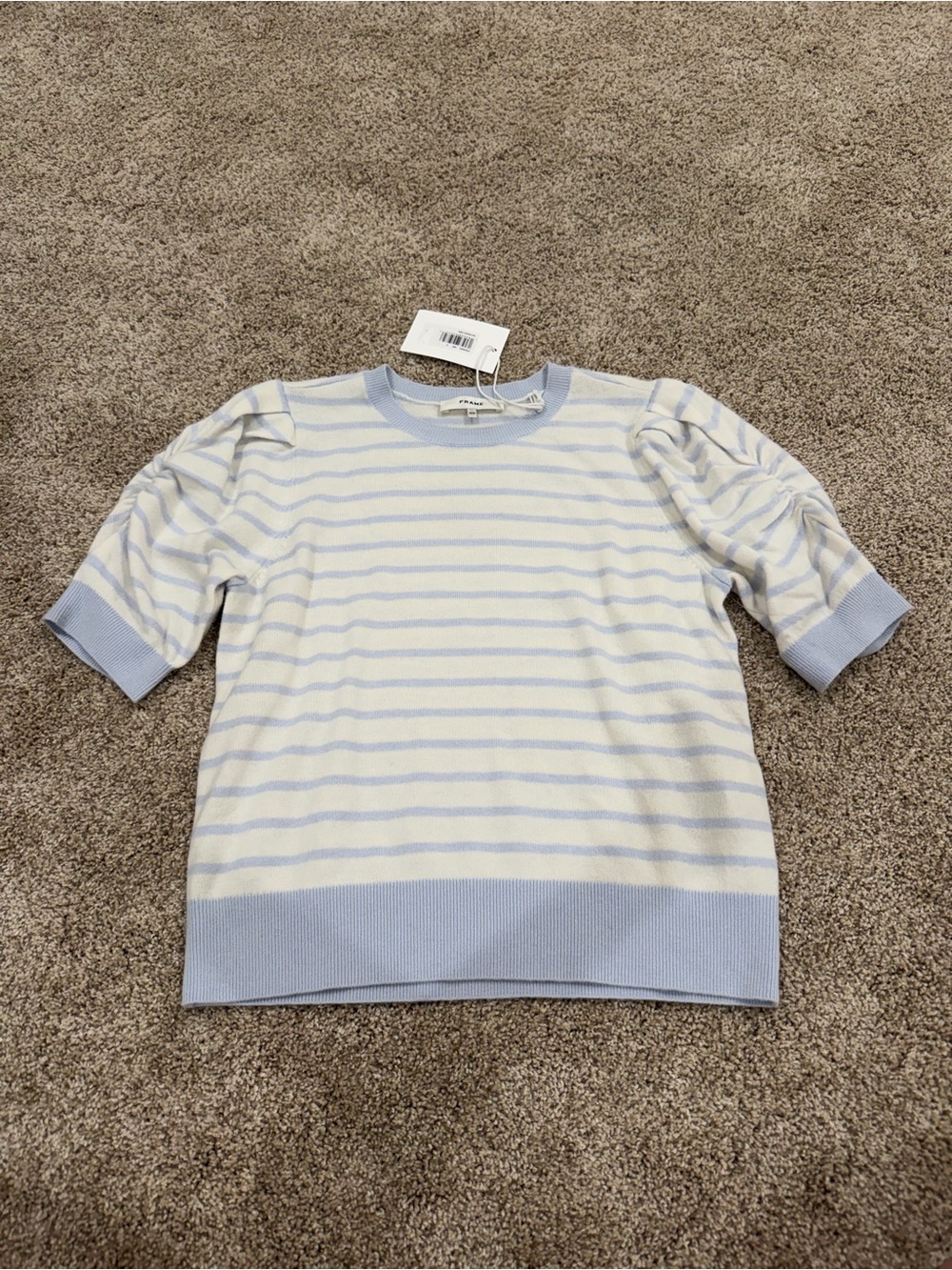 Frame the Frankie wool blend crew neck sweater - Picture 4 of 9
